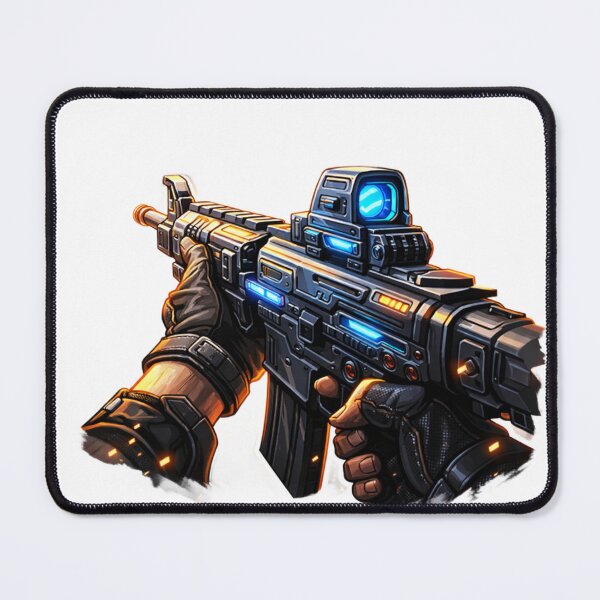 Item preview, Futuristic FPS Shooter – First Person Weapon Explosion Design designed and sold by Ana Gómez.