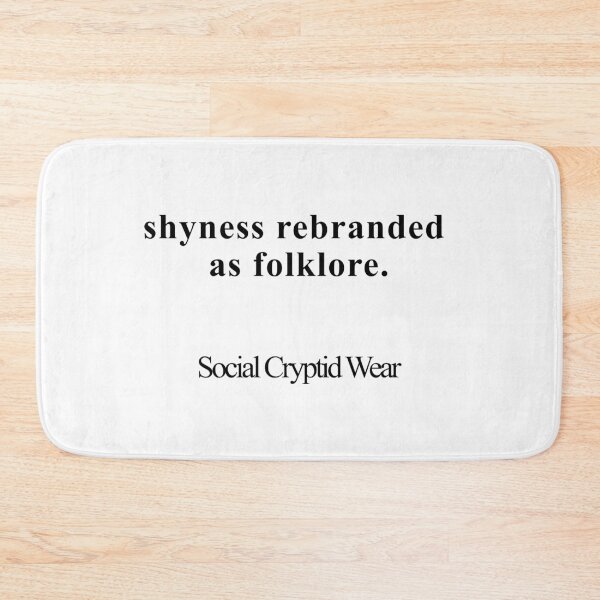 Item preview, Shyness Rebranded designed and sold by birdspinestudio.