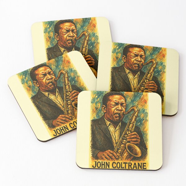 Item preview, John Coltrane Legendary Jazz Saxophonist designed and sold by Sarcastic designs.