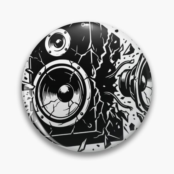 Item preview, Hear The Silence — Broken Speaker Graphic designed and sold by HearTheSilence.