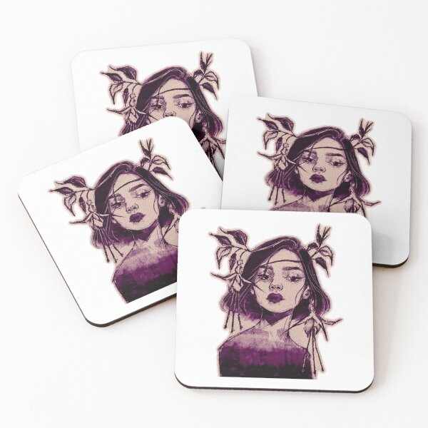 Item preview, FUCHSIA FLOWER CROWN WOMAN PLUM designed and sold by melyverso.