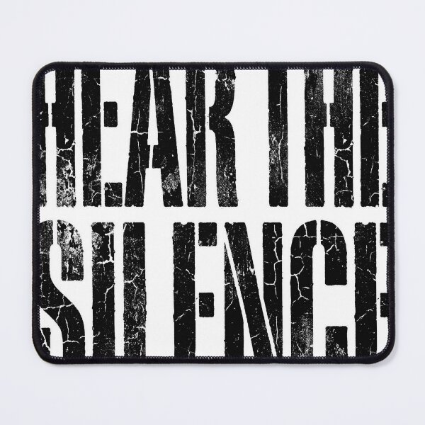 Item preview, Hear The Silence — Distressed Cracked Typography designed and sold by HearTheSilence.