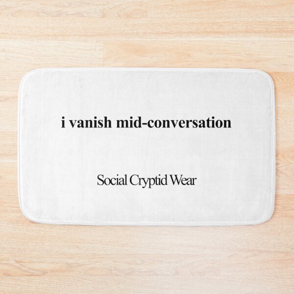 Item preview, I Vanish  designed and sold by birdspinestudio.