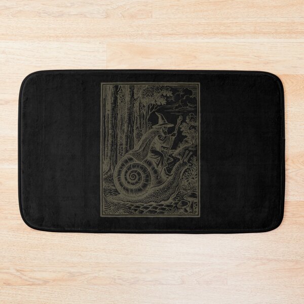 Item preview, Funny Medieval Wizard Riding Snail Meme designed and sold by wzmhjeba10.