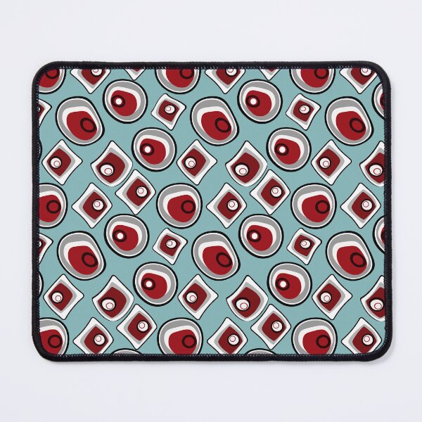 Item preview, Multi-colored circles and rings retro sixties designed and sold by fuzzyfox.