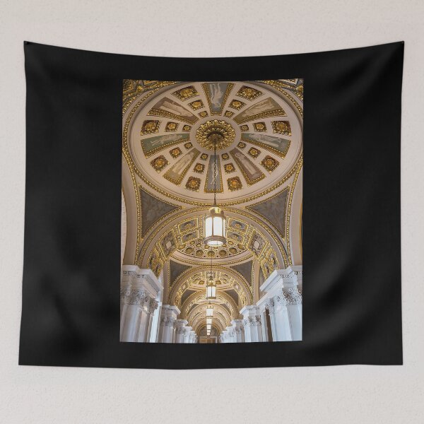 Item preview, Grand Historic Library Passage Architecture designed and sold by wzmhjeba10.