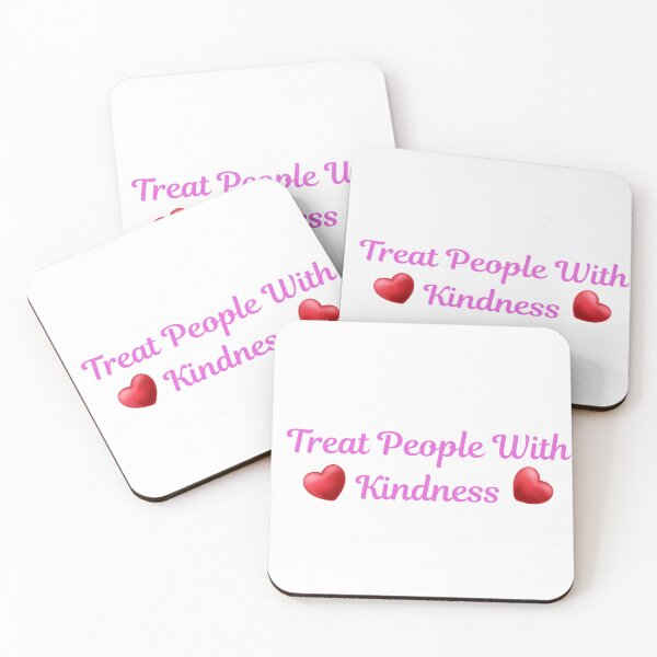 Item preview, Treat People with Kindness Sticker designed and sold by For-The-Fans.
