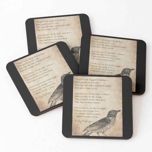 Item preview, Hope Is The Thing With Feathers Vintage Bird designed and sold by wzmhjeba10.