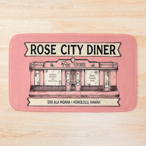 Item preview, Rose City Diner - Honolulu - Vintage Matchbox illustration designed and sold by Corinne Alexa Jackson.