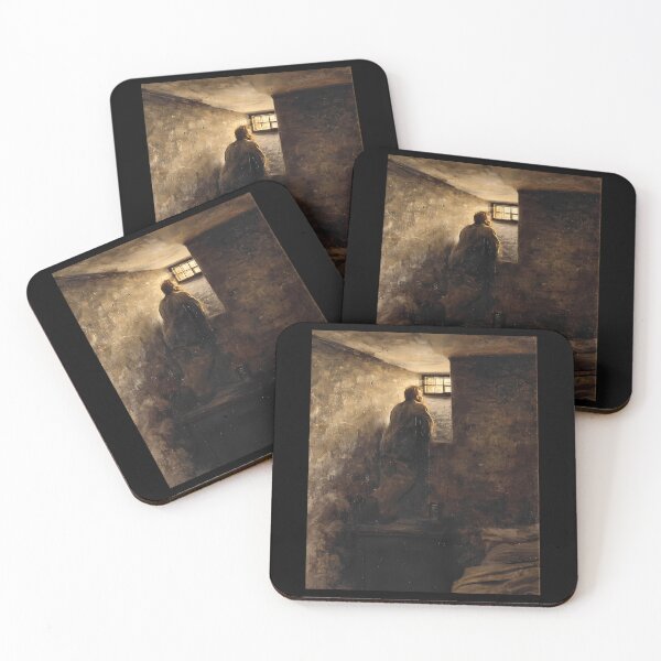 Item preview, Classical Painting Prisoner In Cell Dark Art designed and sold by wzmhjeba10.