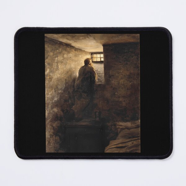 Item preview, Classical Painting Prisoner In Cell Dark Art designed and sold by wzmhjeba10.