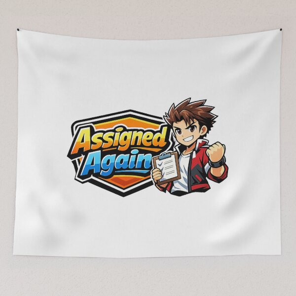 Item preview, Assigned Again Anime Trading designed and sold by VolatilityEdge.