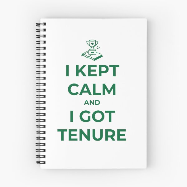 Item preview, Tenure Gift for Professors- I Kept Calm and I Got Tenure designed and sold by YellowfishShop.