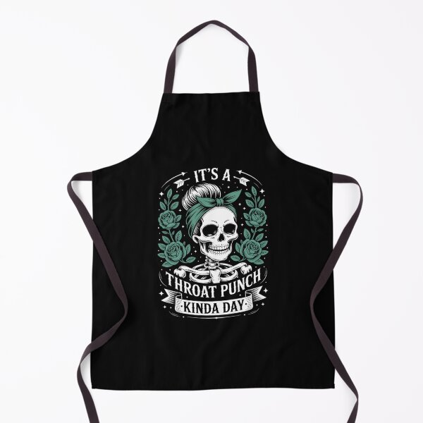 Item preview, It's A Throat Punch Kind Of Day Flowers Skeleton Women's designed and sold by EllenJast.