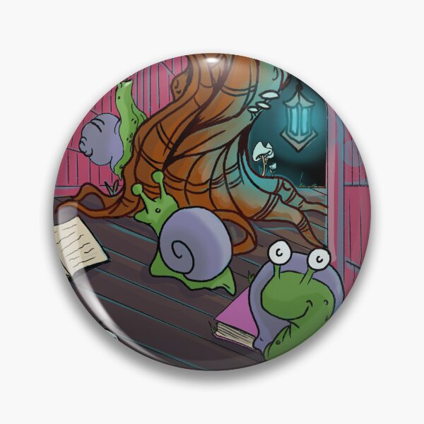 Item preview, Snail Library designed and sold by TabooTapeworm Draws.