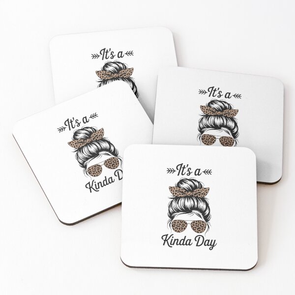 Item preview, It's A Throat Punch Kind Of Day Sarcastic Messy Bun Women's designed and sold by EllenJast.