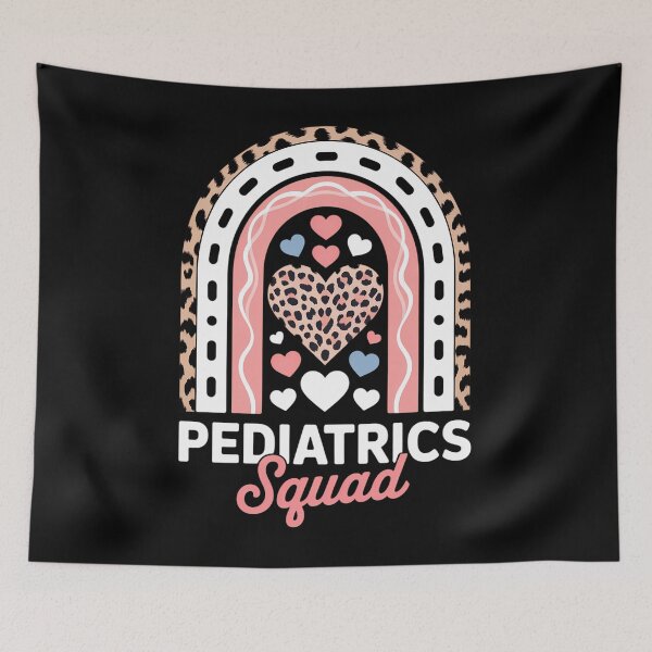 Item preview, Rainbow Pediatrics Squad - Valentine's Day Pediatrics Nurse designed and sold by HellD3vil-Art.