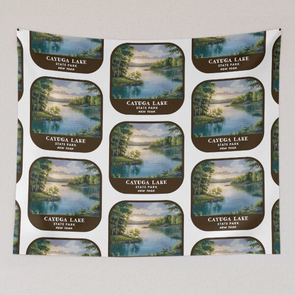 Item preview, Cayuga Lake State Park (New York) designed and sold by RabbitK.
