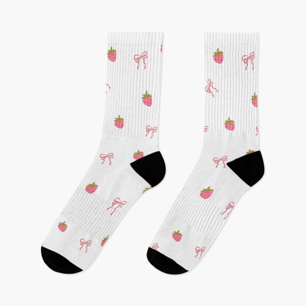 Item preview, Cute Strawberry Bow Pattern Aesthetic designed and sold by SweetFury.