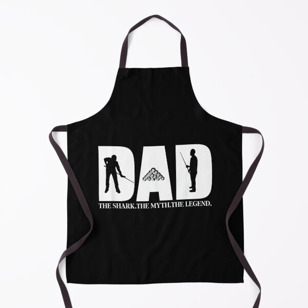 Item preview, Dad The Shark The Myth The Legend Men's Pool Player designed and sold by RichardXRichard.