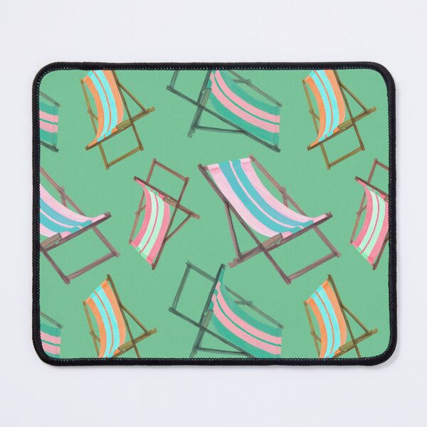 Item preview,  Retro Beach Chairs on Green designed and sold by PD-Coastal.