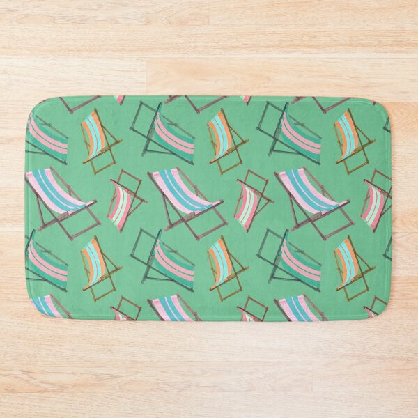 Item preview,  Retro Beach Chairs on Green designed and sold by PD-Coastal.