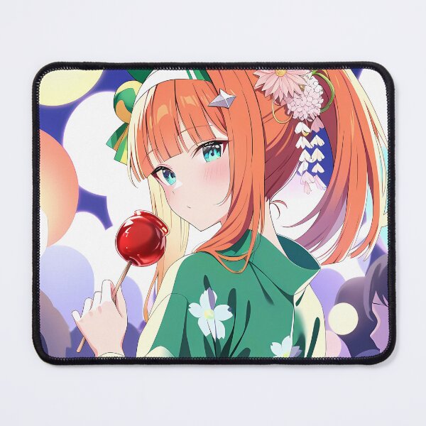Item preview, Silence Suzuka Yukata Elegance Uma Musume Pretty Derby Anime Girl Waifu designed and sold by TanglenRabbit.