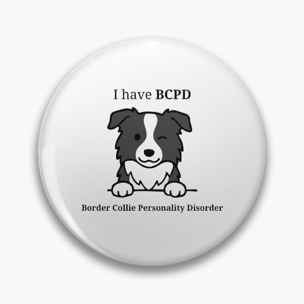 Item preview, I have BCPD Border Collie Funny Dog Design designed and sold by PawCulture.