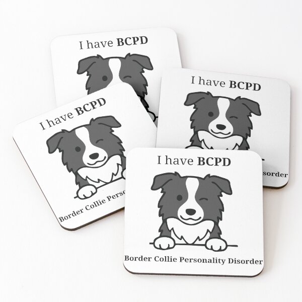 Item preview, I have BCPD Border Collie Funny Dog Design designed and sold by PawCulture.