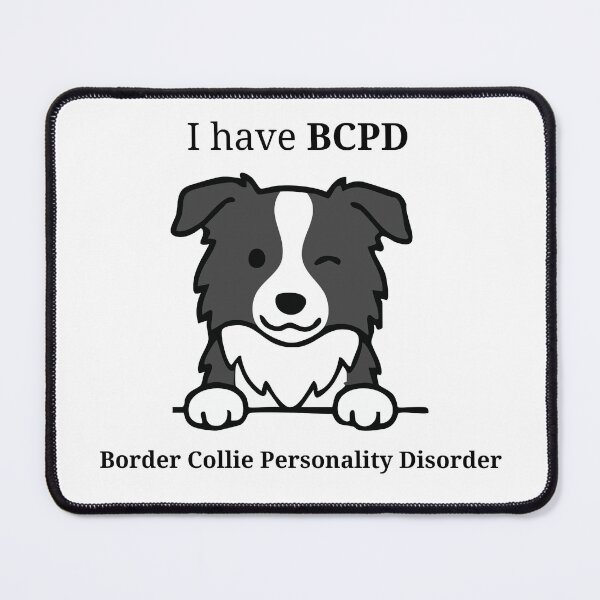 Item preview, I have BCPD Border Collie Funny Dog Design designed and sold by PawCulture.