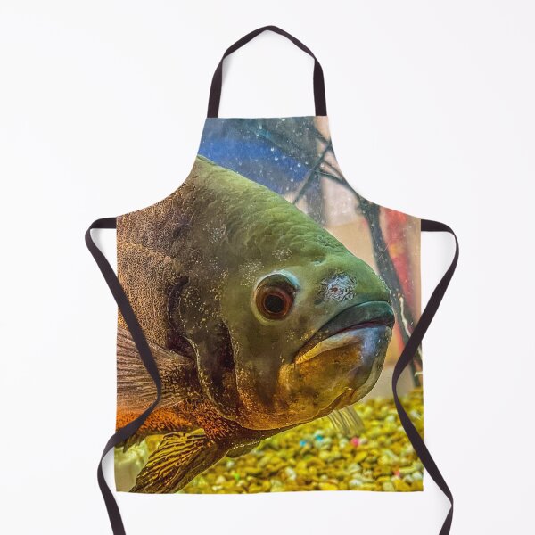 Item preview, Pacu Fish Close-Up – Freshwater Aquarium Portrait with Surreal Texture designed and sold by aadventures.