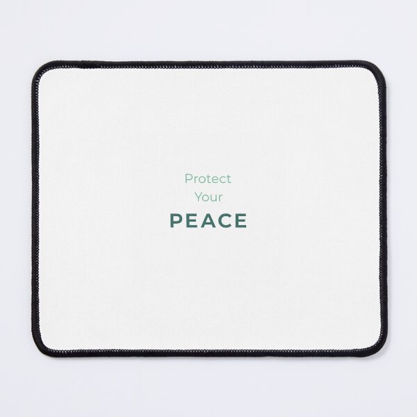 Item preview, Protect Your Peace Minimalist Typography Design designed and sold by MimisCornerCo.