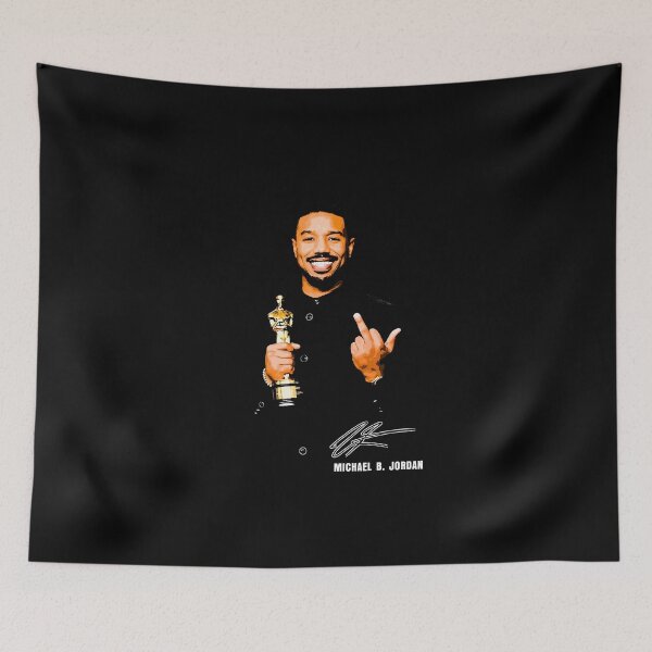 Item preview, Michael B Jordan Champions middle finger designed and sold by Denisemichels.