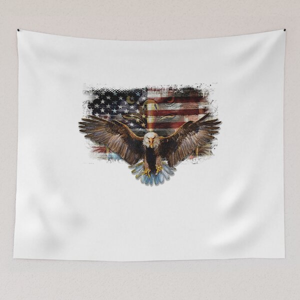 Item preview, Bald Eagle 4th of July American USA Flag Eagle Patriotic designed and sold by alber-garnell.