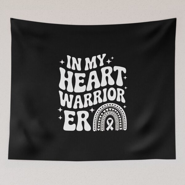 Item preview, In My Heart Warrior Era Heart Disease Awareness Wear Red designed and sold by EllenJast.