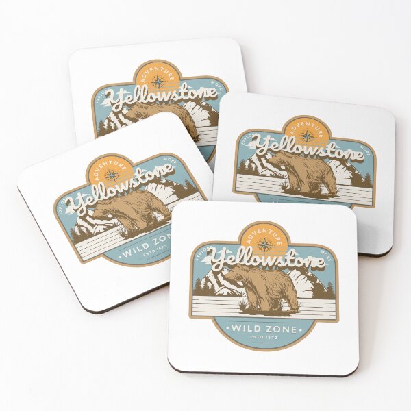 Item preview, Yellowstone National State Park Classic T-shirt Sticker designed and sold by ThinkNature!.