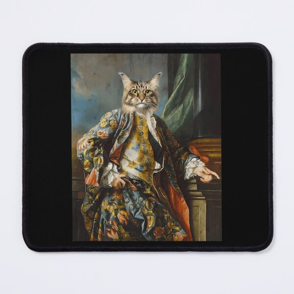 Item preview, Funny Cat Reading Renaissance Painting Meme designed and sold by wzmhjeba10.