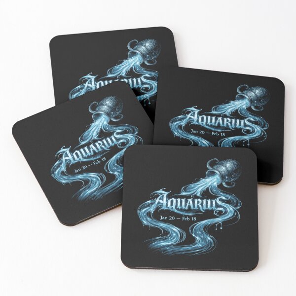 Item preview, Powerful Aquarius With A Glowing Water-Bearer designed and sold by printedartgoods.