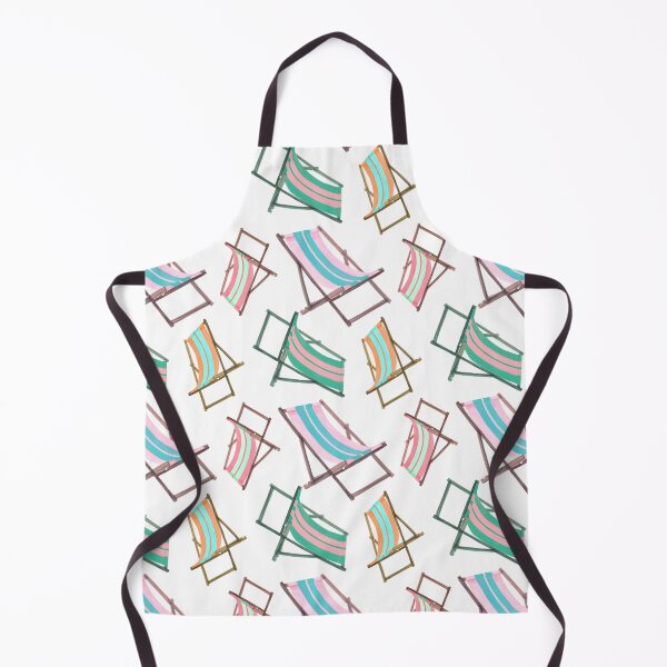 Item preview, Retro Beach Chairs on White designed and sold by PD-Coastal.