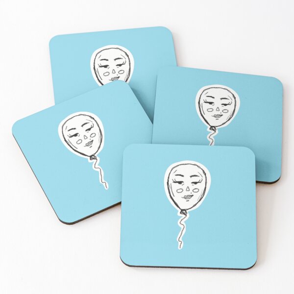 Item preview, miss airhead | fabulous faces | original artwork designed and sold by Sophie Louise Arts.