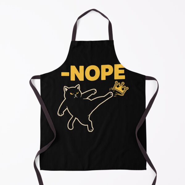 Item preview, Vintage No Kings In America Funny Cat Protest designed and sold by ElliKlemato.