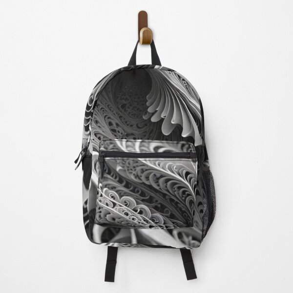 Item preview, Monochrome Fractal Bloom Spiral designed and sold by Harmonic_Layers.