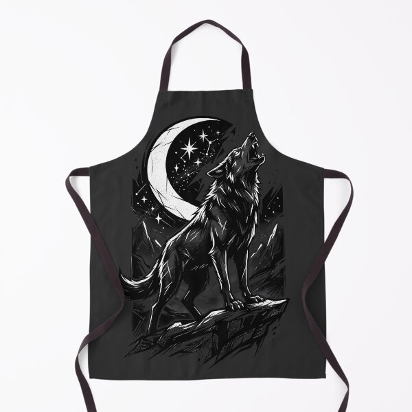 Item preview, Black Wolf Howling at the Moon designed and sold by SolaoLab.