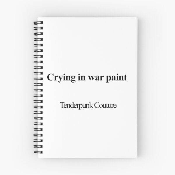Item preview, Crying in War Paint designed and sold by birdspinestudio.