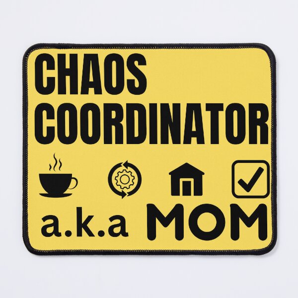 Item preview, Chaos Coordinator A.K.A. Mom Sticker – Perfect for Busy Moms designed and sold by FestivityFinds.