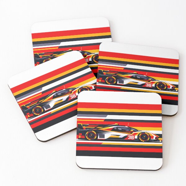 Item preview, Cadillac Team Jota No. 38 Hypercar Side Profile designed and sold by PitWallArt.