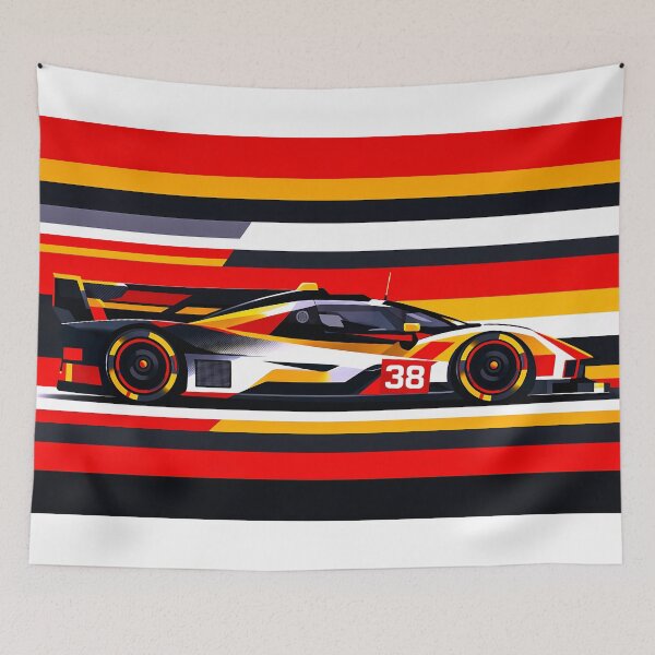 Item preview, Cadillac Team Jota No. 38 Hypercar Side Profile designed and sold by PitWallArt.