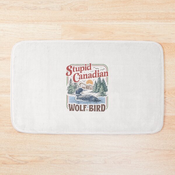 Item preview, Stupid Canadian Wolf Bird , Funny Animal Heated Rivalry  designed and sold by GesanoSchuza.