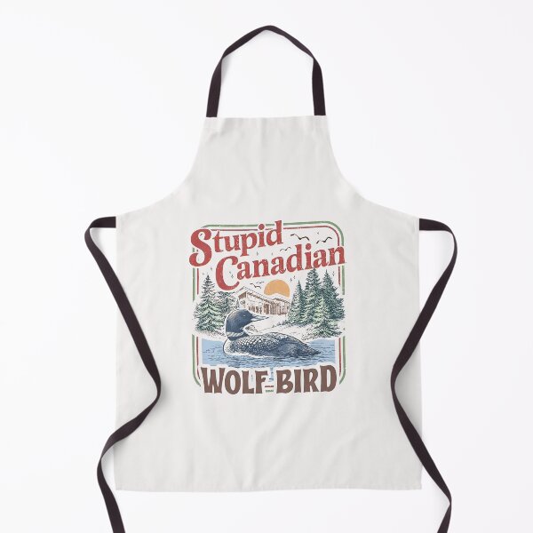 Item preview, Stupid Canadian Wolf Bird , Funny Animal Heated Rivalry designed and sold by GesanoSchuza.