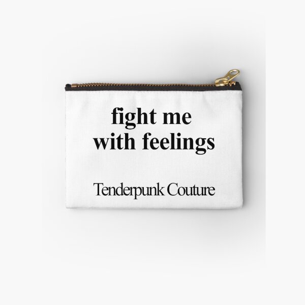 Item preview, Fight Me with Feelings designed and sold by birdspinestudio.